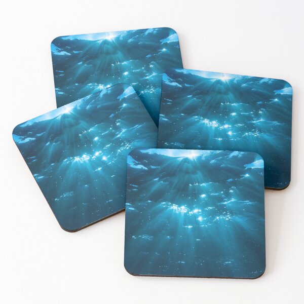 Item preview, water waves ,sea, blue designed and sold by wisamart.