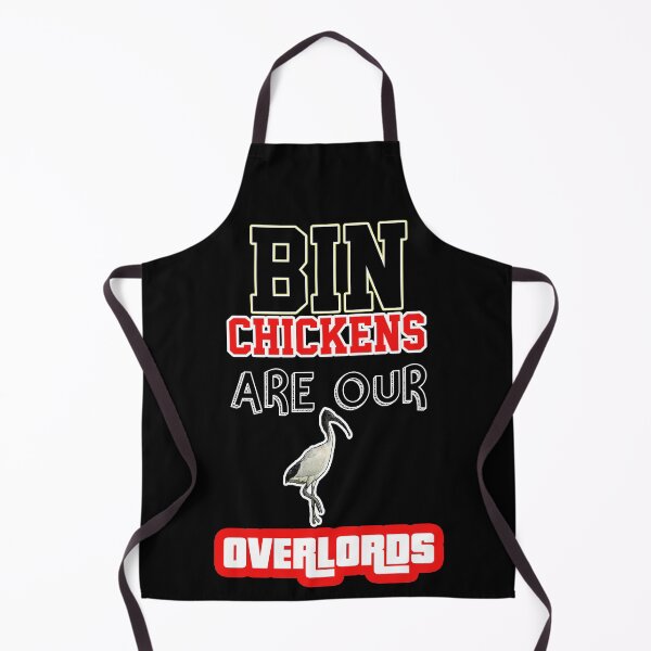 Item preview, BIN CHICKENS ARE OUR OVERLORDS -  THE WHITE IBIS IS THE SYDNEY BIN CHICKEN , ELECTRIC PURPLE AND BLACK designed and sold by Iskybibblle.