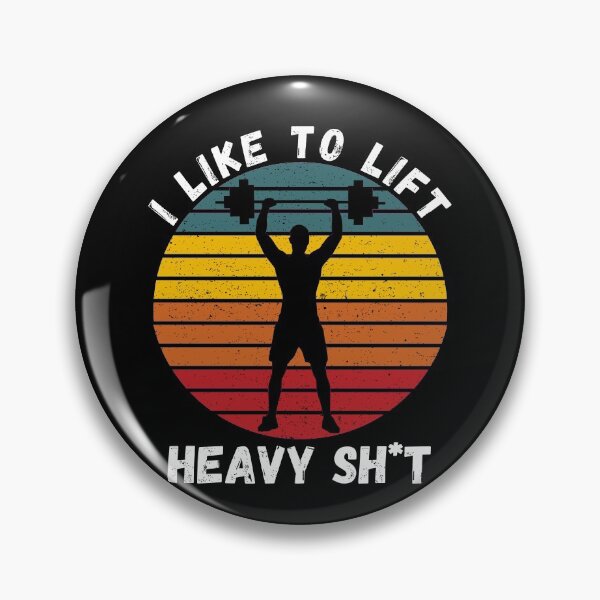 Item preview, I Like To Lift Heavy Sh*t - Fitness Workout designed and sold by Express YRSLF.