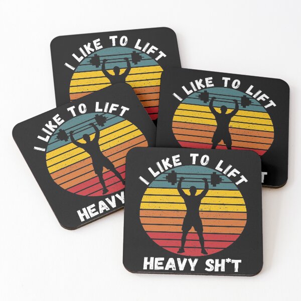 Item preview, I Like To Lift Heavy Sh*t - Fitness Workout designed and sold by Express YRSLF.