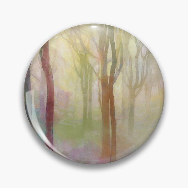 Item preview, Colorful woods painting designed and sold by chris-ellis-art.
