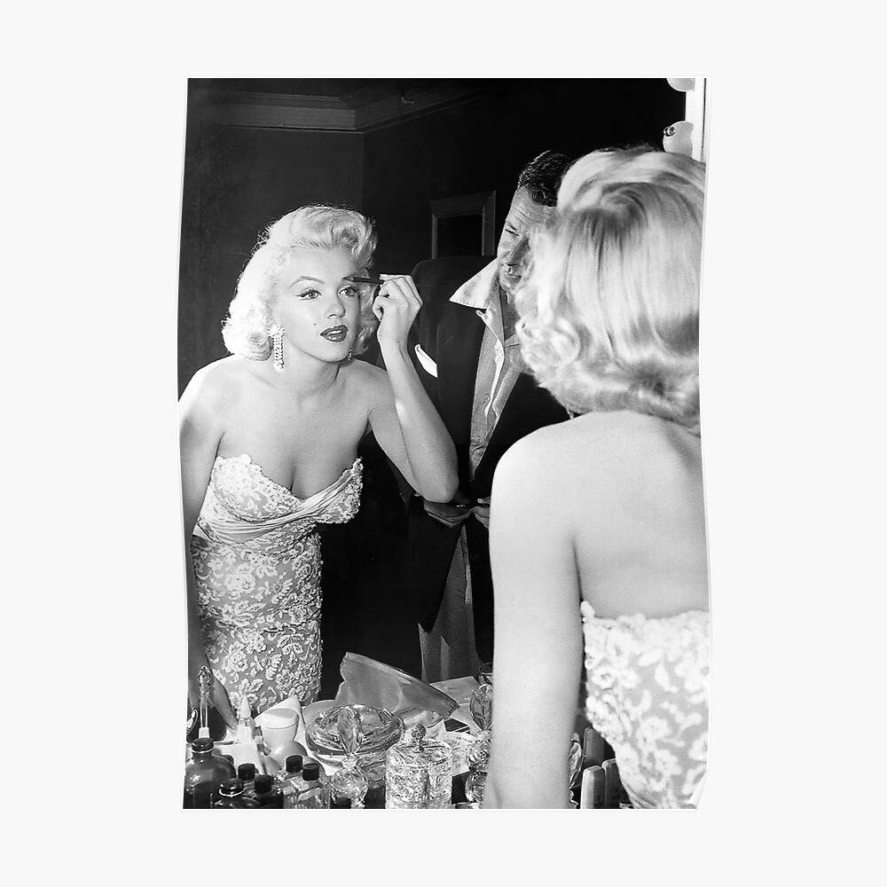 marilyn monroe wall art black and white