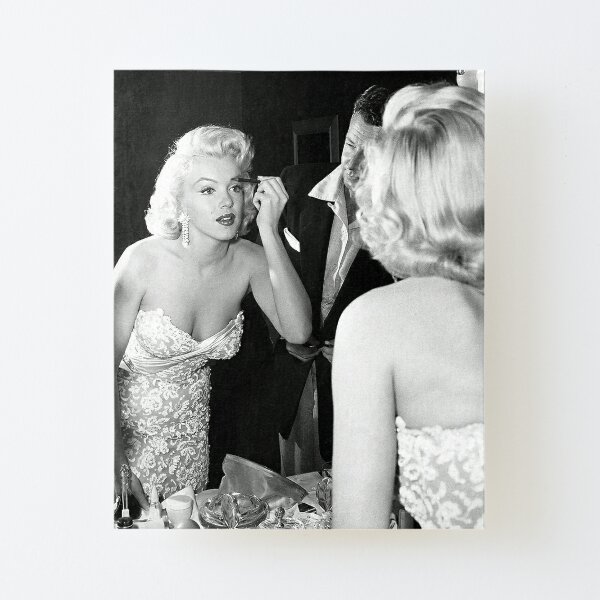 Marilyn Monroe In White Dress Black And White Vintage Wall Art Soft Men  Wallets New Purse