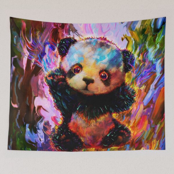 Item preview, cute panda designed and sold by ururuty.