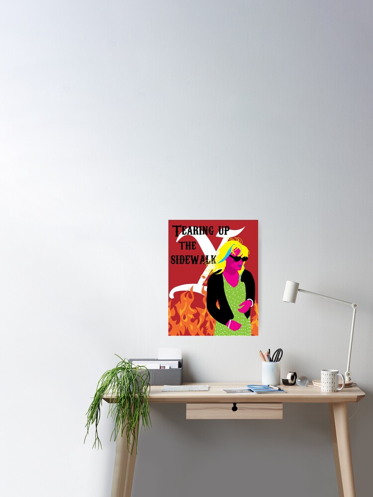 Exene Cervenka X Alphabetland Poster For Sale By Pixiesfarm Redbubble