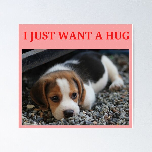 Item preview, I JUST WANT A HUG  designed and sold by findsbyjune374.
