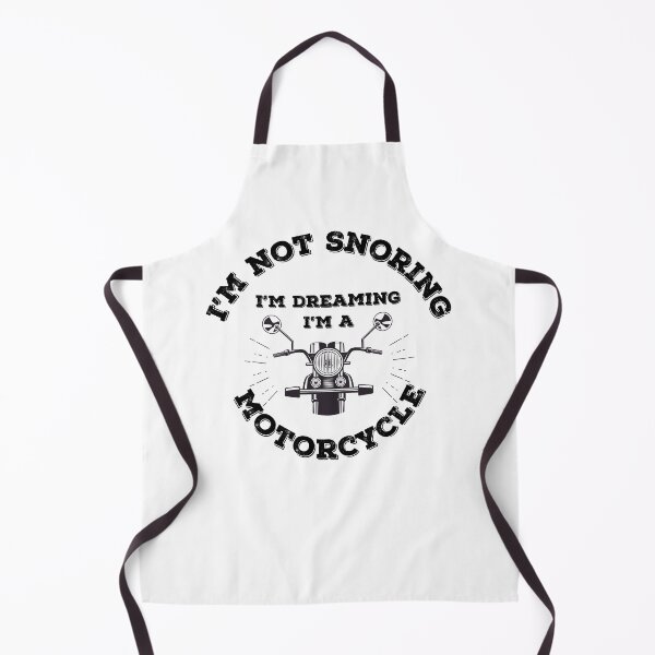 Item preview, I'm Not Snoring I'm Dreaming I'm a Motorcycle Funny Biker Snore designed and sold by Marc Scott-Parkin.