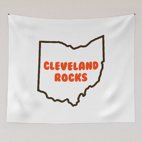 Item preview, Cleveland Rocks designed and sold by ScapegoatPrints.