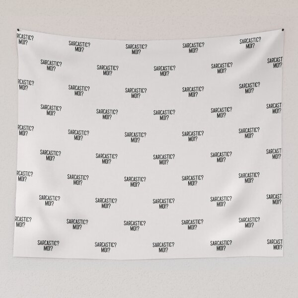 Item preview, Sarcastic? Moi? Me? Sarcastic? Never designed and sold by RougeAtelier.