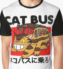Katzenbus Grafik T-Shirt