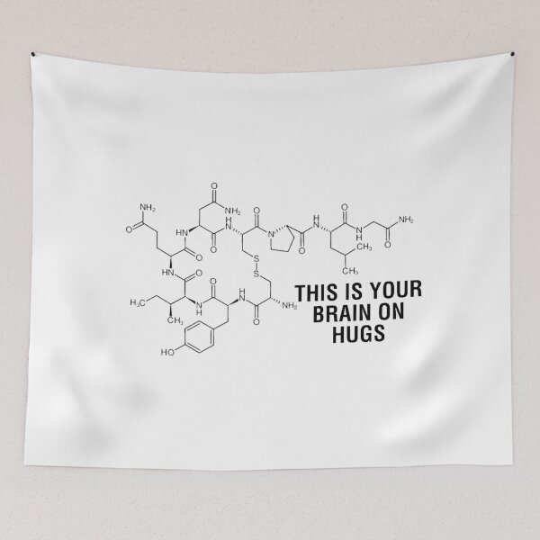 Item preview, This is your brain on hugs designed and sold by hillary marek.
