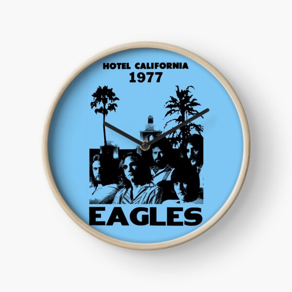 Hotel California 1977 Vintage Clock