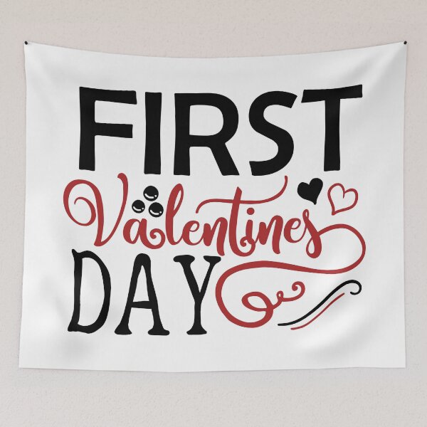 Item preview, First Valentine's Day designed and sold by crazy merchs.
