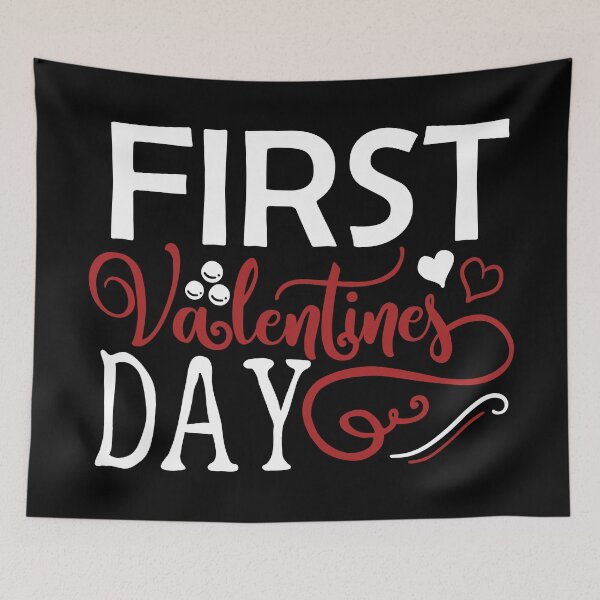 Item preview, First Valentine's Day designed and sold by crazy merchs.