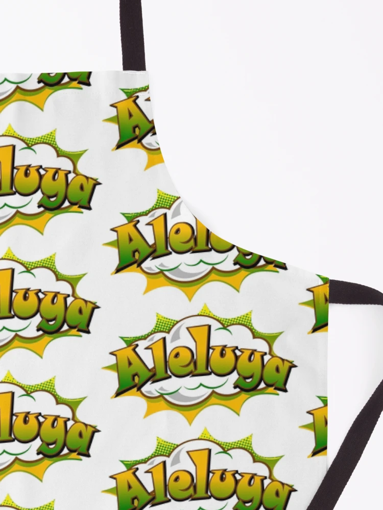 Thumbnail 3 of 6, Apron, Aleluya  designed and sold by My name is USA.