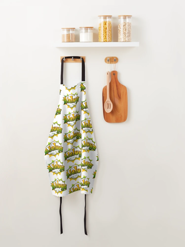 Thumbnail 4 of 6, Apron, Aleluya  designed and sold by My name is USA.
