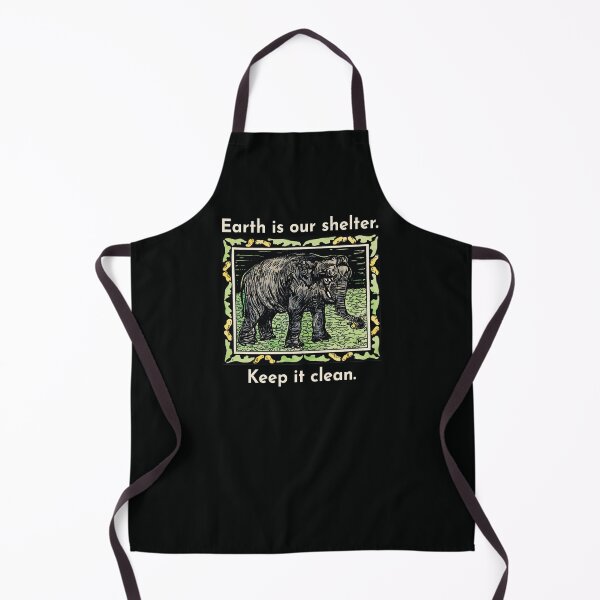 Item preview, Save the Earth - Elephant with Bottle (Olifant met fles) by Theo van Hoytema designed and sold by Magic-Moon.