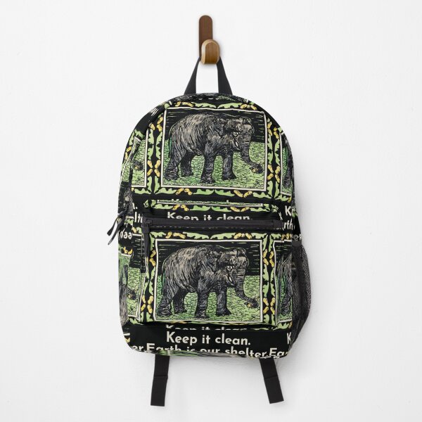 Item preview, Save the Earth - Elephant with Bottle (Olifant met fles) by Theo van Hoytema designed and sold by Magic-Moon.