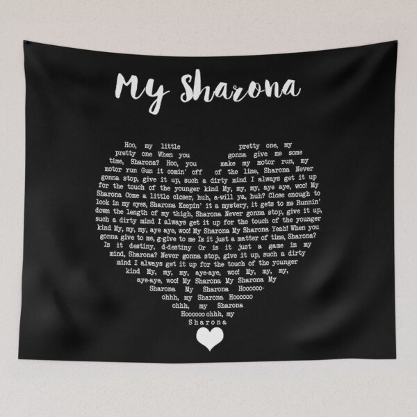 Item preview, my lyrics Sharona designed and sold by JacquelineST.