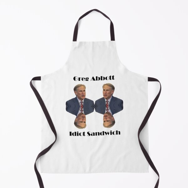 Item preview, Greg Abbott Texas state Governor Idiot sandwich design designed and sold by anins-azuree.
