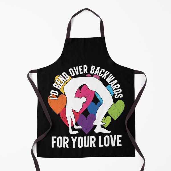 Item preview, I'd Bend Over Backwards For Your Love | Yoga Valentine designed and sold by GravitiTees.