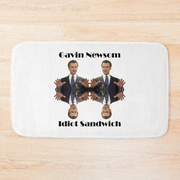 Item preview, Gavin Newsom California state Governor Idiot sandwich design designed and sold by anins-azuree.