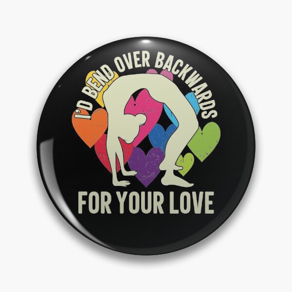 Item preview, I'd Bend Over Backwards For Your Love | Yoga Be Mine designed and sold by GravitiTees.