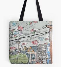 San Francisco Houses #7 Tote Bag