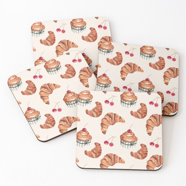Item preview, Croissants and cupcake designed and sold by Nadia Nurhanifa.