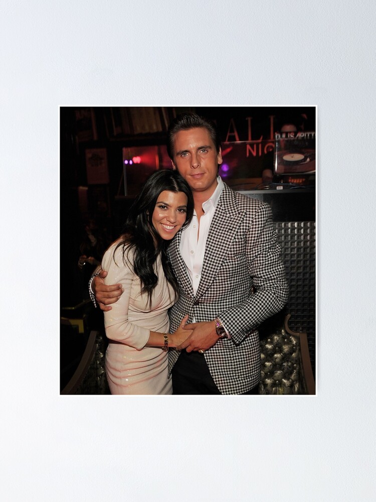 Kourtney Kardashian Smile Kourtney Kardashian And Scott Disick Poster