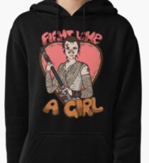 Fight Like A Scavenger (Fight Like A Girl) Pullover Hoodie