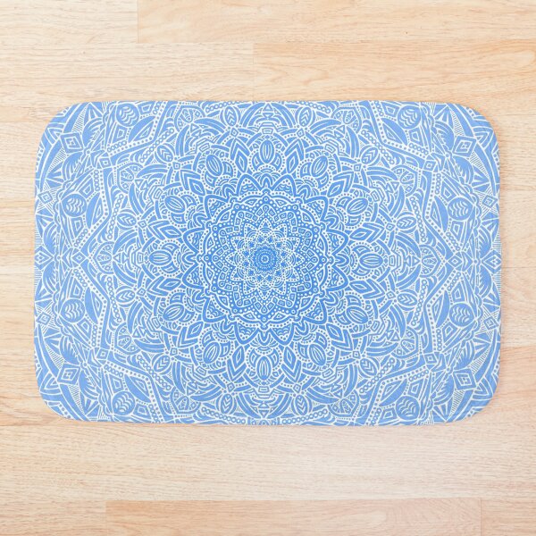 Item preview, Most Detailed Mandala! (Cobalt Blue) Intricate Detail Ethnic Contrast Mandala Design Zentangle Maze Pattern designed and sold by AEJdesign.
