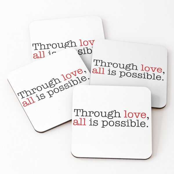 Item preview, Through Love, All is Possible designed and sold by aleiafae.