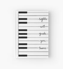 Cuaderno de tapa dura las luces te guiarán a casa