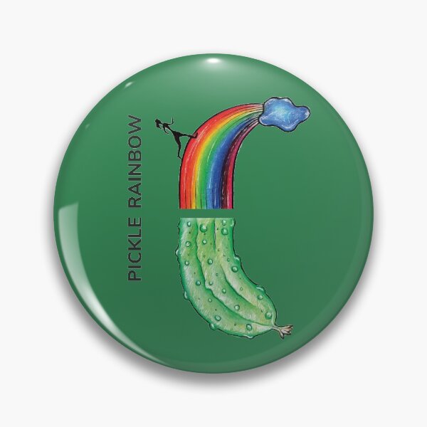 Item preview, PICKLE RAINBOW by FrankenDuo eucalyptus green designed and sold by FrankenDuo.