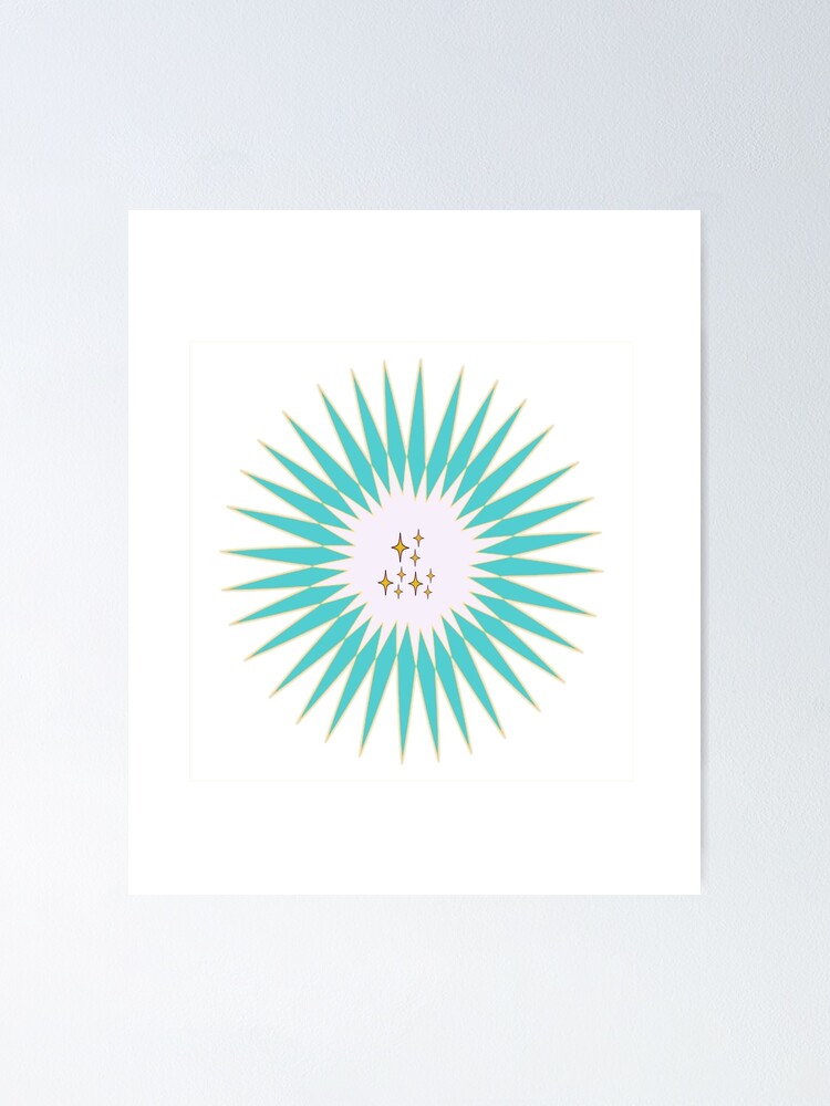 Thumbnail 1 of 3, Poster, Abstract Rays Design designed and sold by Jana01.