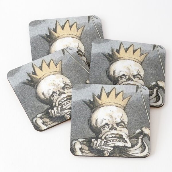 Item preview, Skeleton King, Antique Illustration Published in 1815 designed and sold by BeyondRecently.