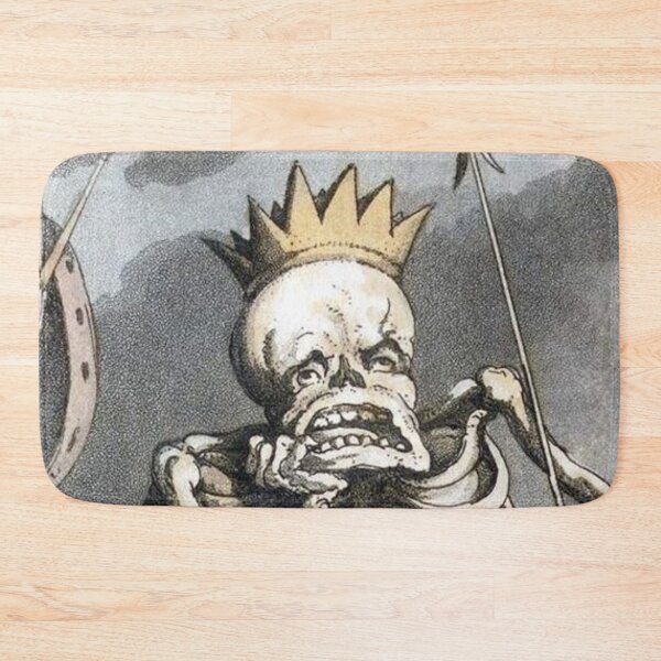 Item preview, Skeleton King, Antique Illustration Published in 1815  designed and sold by BeyondRecently.