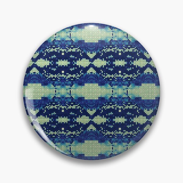 Item preview, Frozen Ocean Pipe of Neptune Pixel Pattern designed and sold by IPattern.