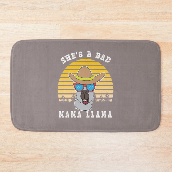 Item preview, She's A Bad Mama Llama , Mama Llama , Llama lovers designed and sold by Mekoooo.