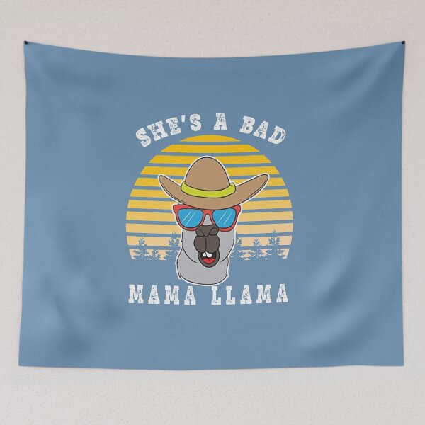 Item preview, She's A Bad Mama Llama , Mama Llama , Llama lovers designed and sold by Mekoooo.