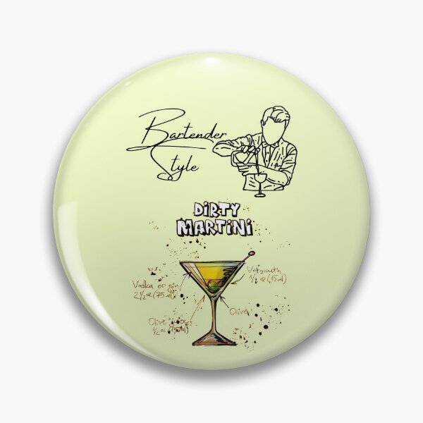 Item preview, Bartender Style Dirty Martini designed and sold by albix81.