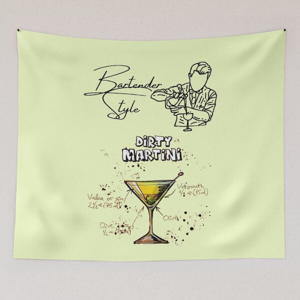 Item preview, Bartender Style Dirty Martini designed and sold by albix81.