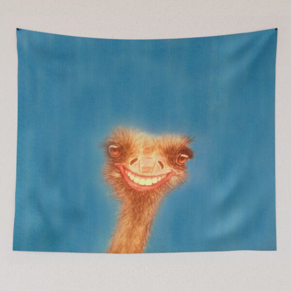Item preview, Smiling Ostrich designed and sold by Andreja's shop.
