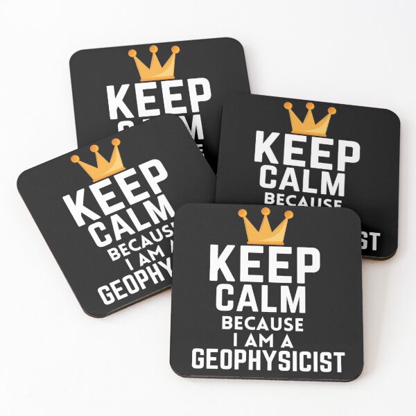 Item preview, Keep Calm Because I Am A Geophysicist - Geophysicist Funny designed and sold by mewsis.