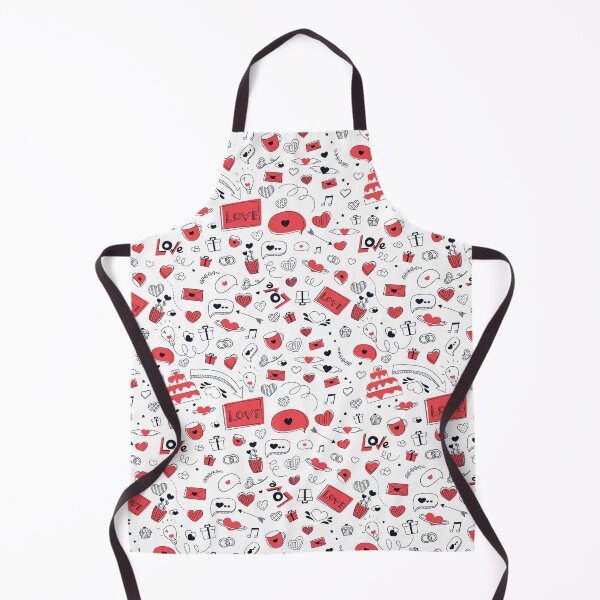 Item preview, Love doodle pattern designed and sold by Lozovytska.
