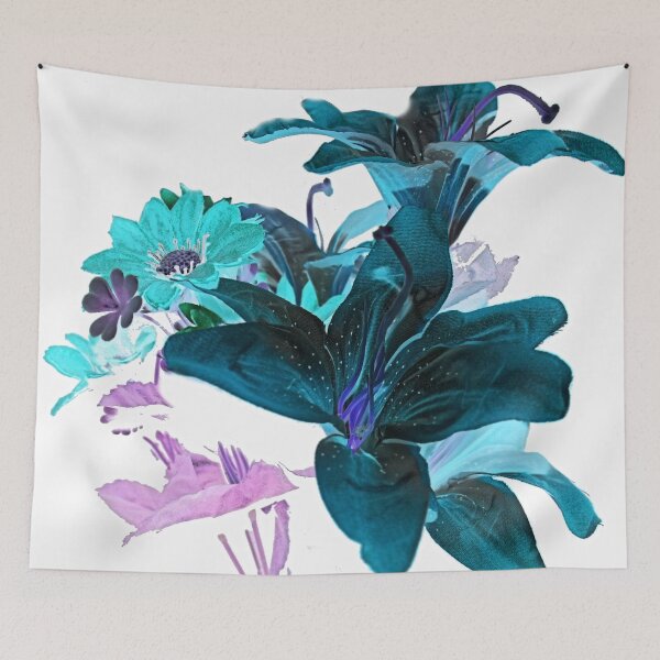 Item preview, FLORAL TURQOISE designed and sold by BOLLA67.
