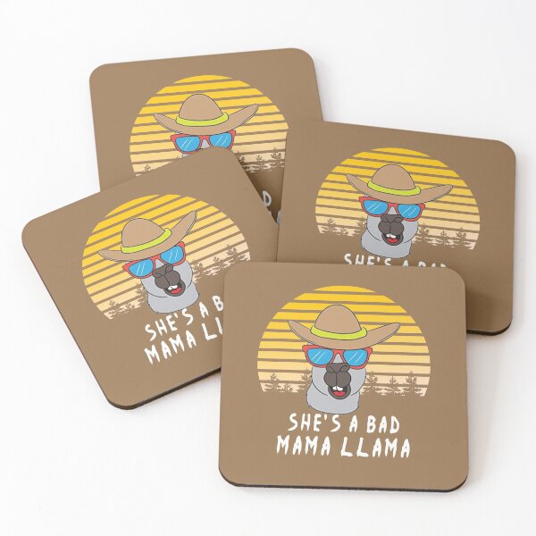 Item preview, She's A Bad Mama Llama , Mama Llama , Llama lovers designed and sold by Mekoooo.