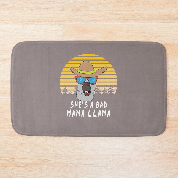 Item preview, She's A Bad Mama Llama , Mama Llama , Llama lovers designed and sold by Mekoooo.