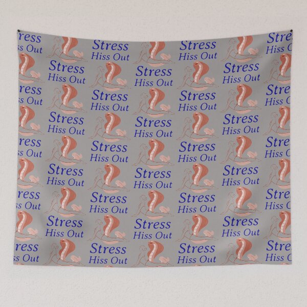Item preview, Yoga Hiss Out Stress designed and sold by AndPeace702.